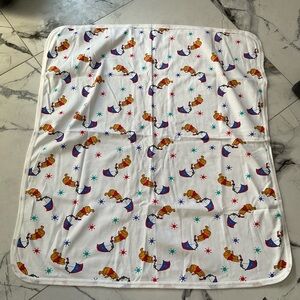 Colorful Cartoon Character Blanket